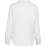 Blusa Oxford Mujer Manga Larga