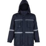 Parka Termica Con Huincha Reflectante